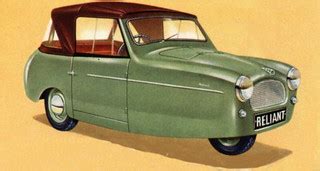 Reliant Regal Convertible | 1950s Period Publicity | Flickr