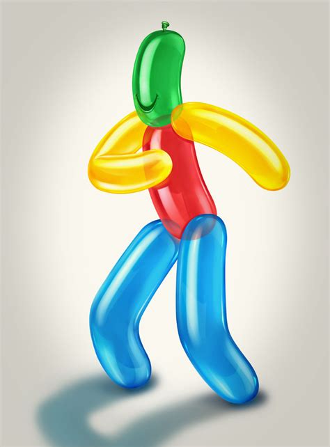 balloon-man - Lonnie Busch Illustration | Animation