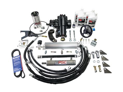 PSC Steering Cylinder Assist Steering Kit Weld On 6.75 AFM Axle 1.75 ...