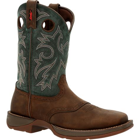 Rebel by Durango Western Square Toe Men's Boots, #DB016