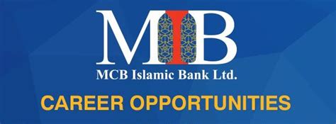 MCB Islamic Bank Jobs June 2018