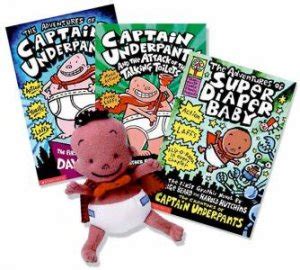 Captain Underpants: Super Diaper Baby Fun Pack - Books & Toy by Dav ...