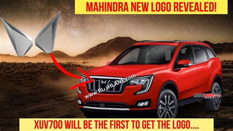 XUV700 Will Be The First Car To Get New Mahindra Logo - Revealed! - YouTube