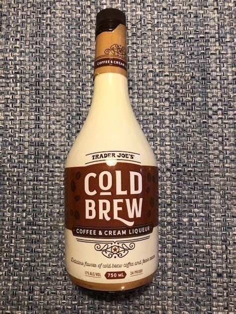 Trader Joes Cold Brew Coffee & Cream Liqueur - Best Tasting Spirits ...