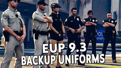 EUP 9.3 and Backup Install Easy [Emergency Uniform Pack] - GTA 5 LSPDFR ...