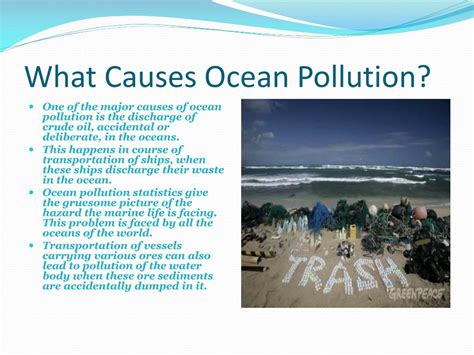 PPT - Ocean Pollution PowerPoint Presentation, free download - ID:2080825