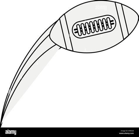 ball american football related icon image Stock Vector Image & Art - Alamy