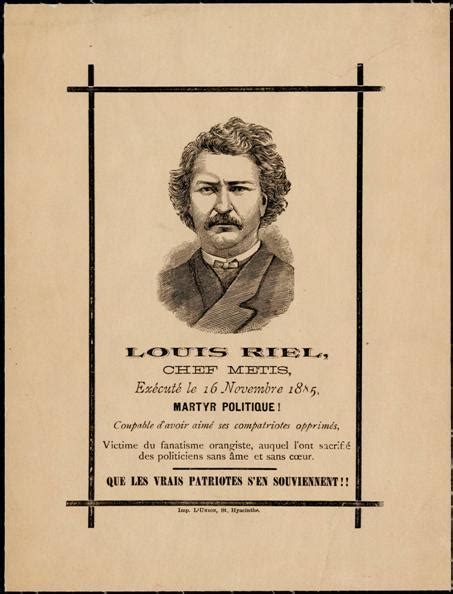 Photographs & Documents In Depth - Louis Riel: Leader of the Métis