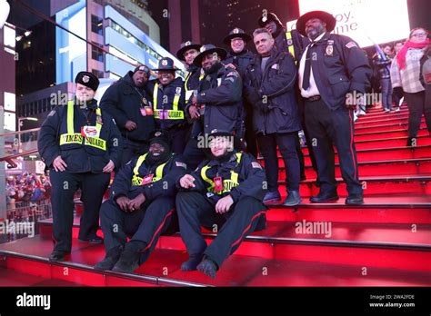 Time Square, New York, USA, January 01, 2024 - Thousands of revelers ...