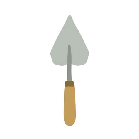 Premium Vector | Gardening tool equipment hand trowel illustration