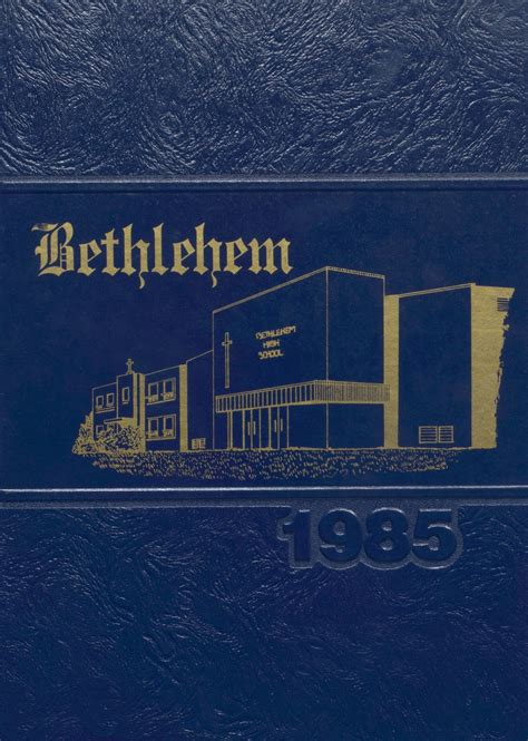 1985 yearbook from Bethlehem High School from Bardstown, Kentucky for sale