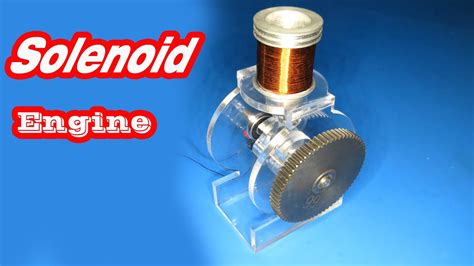 How to make solenoid engine - YouTube