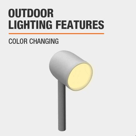 Hampton Bay 20-Watt Equivalent Millennium Black Adjustable Light Color Integrated LED Outdoor ...