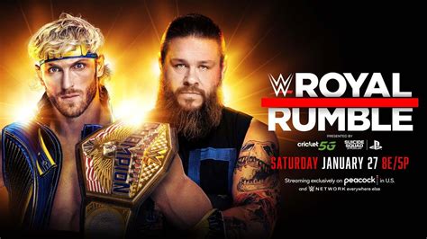 Kevin Owens vs Logan Paul for The WWE United States Championship at Royal Rumble 2024 (WWE 2K23 ...