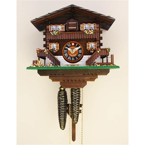 Loetscher - Classic Brienz Chalet Swiss Cuckoo Clock - Made in ...