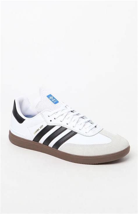 adidas Samba ADV White Black & Gum Shoes