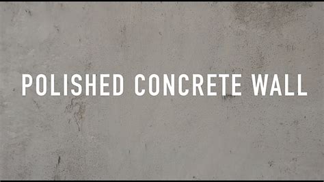 How To Create A Concrete Wall