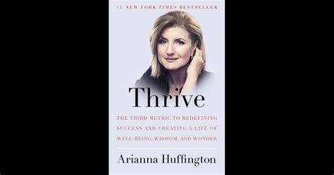 Thrive by Arianna Huffington on iBooks