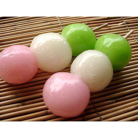 Cute colorful Dango | Japanese dessert, Japanese sweets, Wagashi