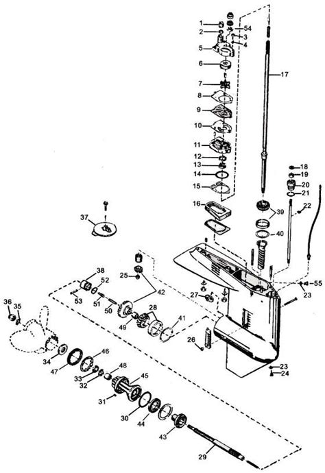 Chrysler outboard parts diagrams