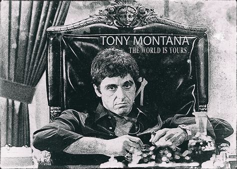 Tony Montana - Scarface 1983 Photograph by Benjamin Dupont - Pixels