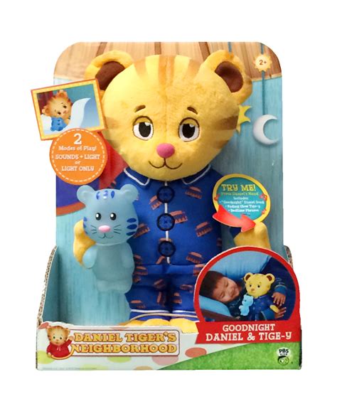 PBS Kids Daniel Tiger's Neighborhood Musical Goodnight Daniel and Tigey - Toys & Games - Stuffed ...