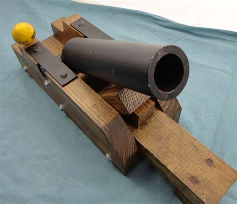 Homemade Black Powder Golf Ball Cannon