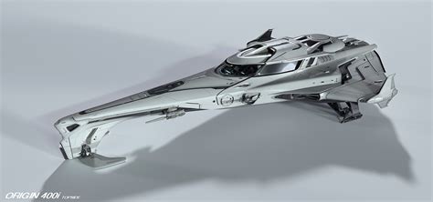 ArtStation - starcitizen origin 400 ship