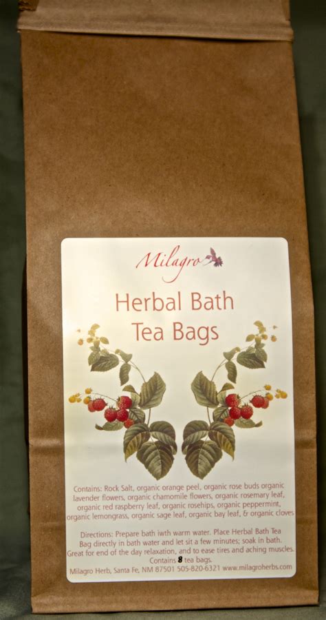 Herbal Bath Tea Bags