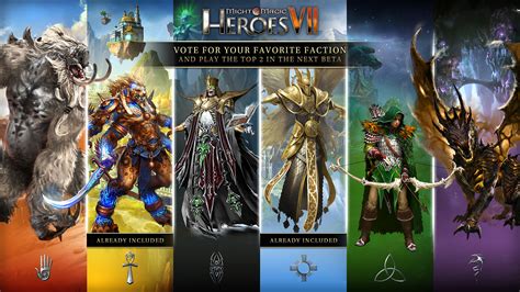 Vote for your favou | Might & Magic® Heroes 7 | Ubisoft Official