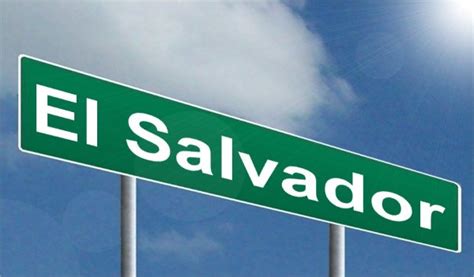 El Salvador - Free of Charge Creative Commons Highway sign image