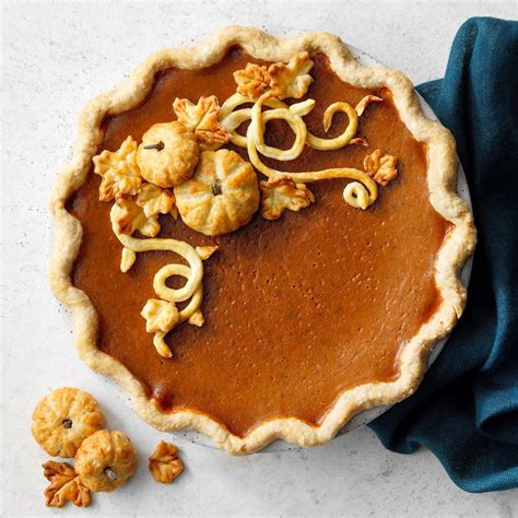 Traditional Pumpkin Pie Recipe | Taste of Home