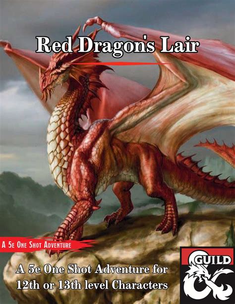 Red Dragon's Lair - Dungeon Masters Guild | Dungeon Masters Guild