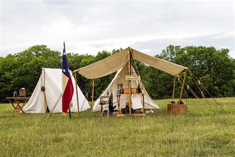 Civil War Tent Photograph by David Lester