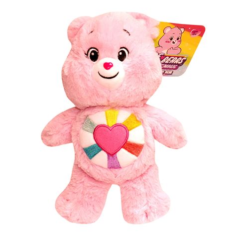 Care Bears Unlock The Magic Hopeful Heart Bear Beanie Plush