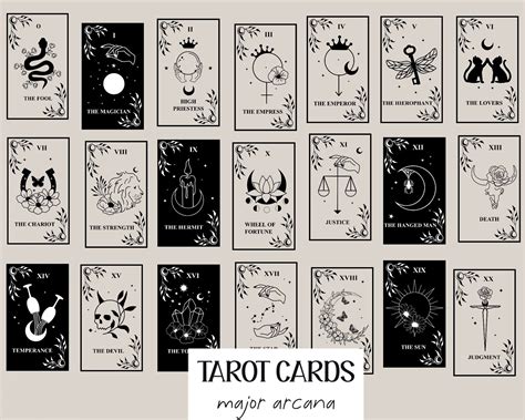 Tarot Card Svg - Printable Cards