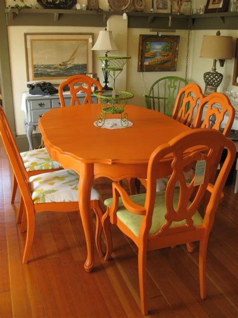 Orange Dining Room Chairs - Home Furniture Design