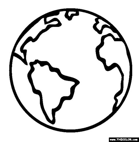 100% Free Planets and Astronomy Coloring Pages. Color in this picture of Planet Earth and other ...