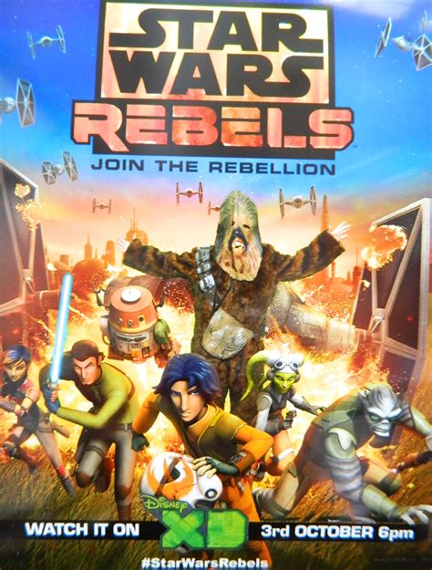 Disney XD: Star Wars Rebels – Con at the UK Premiere!!!