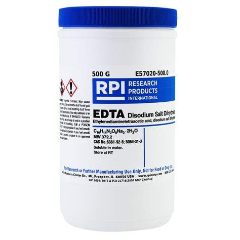 EDTA Disodium Salt [Ethylenediaminetetra-acetic Acid, , 56% OFF