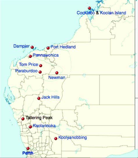 Iron ore mining in Western Australia | Download Scientific Diagram