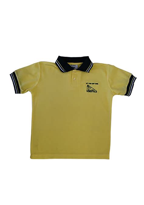 Olgc Unisex Lemon Short Sleeve Sports Polo Shirt | Shop at Pickles Schoolwear | School Uniforms ...