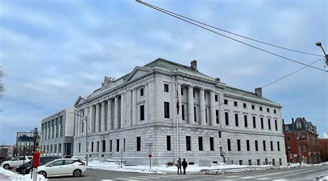 Cumberland County Courthouse in Portland, Maine. Paul Chandler February 2021. | Cumberland ...