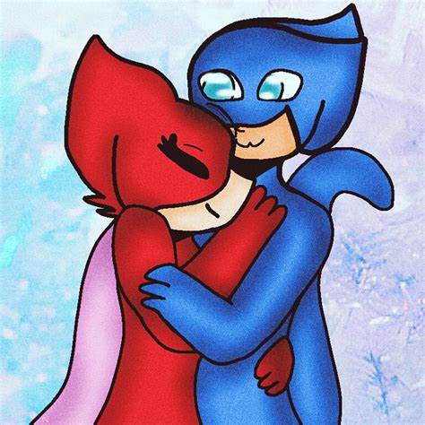 Catboy and owlette hug by amywolfX3 on DeviantArt