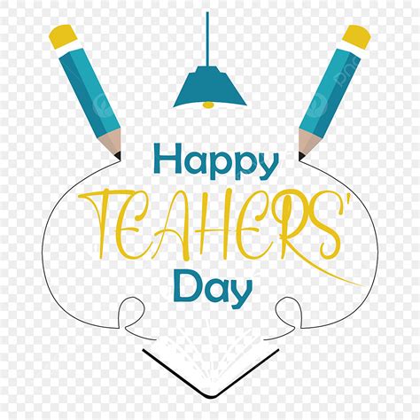 Happy Teacher Days Vector Art PNG, Happy Teachers Day, Happy Teacher, Happy Teachers, Happy ...