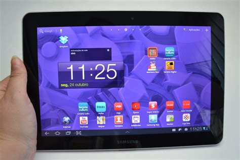 Tablet Samsung Galaxy Tab 10.1 16GB 3G GT-P7500 – Resenha