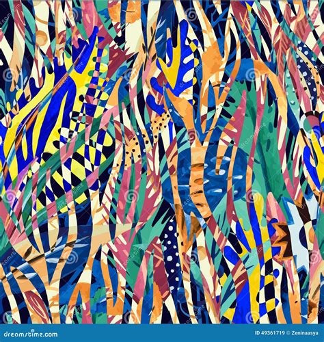 Abstract zebra stripes stock illustration. Illustration of leaf - 49361719