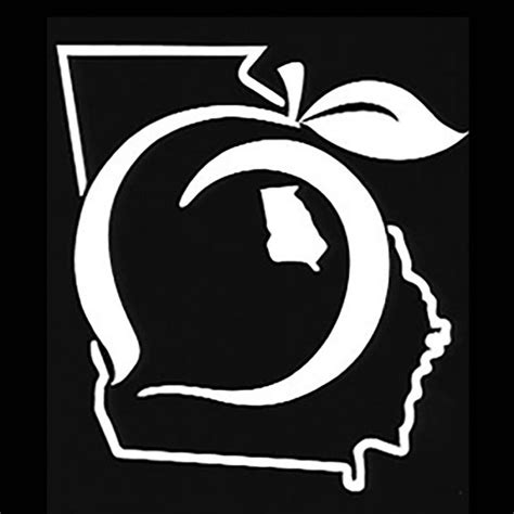 State of Georgia Decal – Peach State Pride