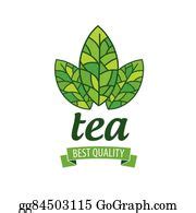 900+ Natural Herbal Tea Logo Design Vector Clip Art | Royalty Free - GoGraph