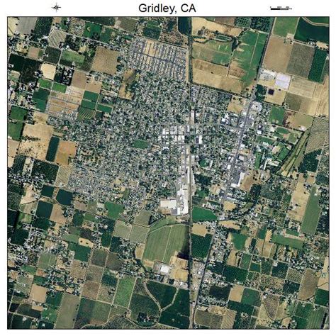 Aerial Photography Map of Gridley, CA California